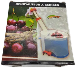 Kirschenentkerner weiß/rot, Größe ca. 18 x 28 cm - Bild 1