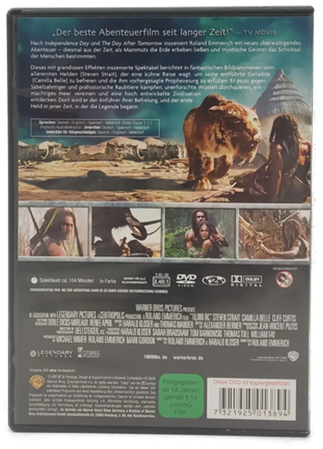 DVD "10.000 BC" mit Steven Strait und Camilla Belle – Bild 2