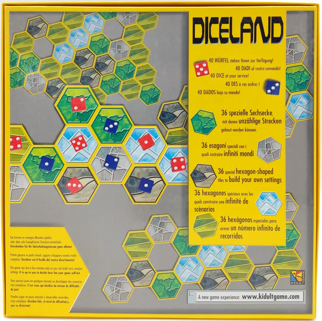Diceland - Gesellschaftsspiel - Kidult Games  – Bild 2