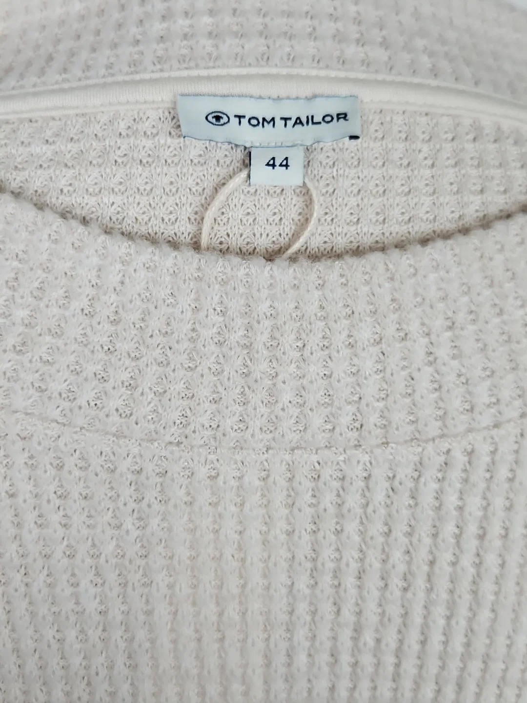 TOM TAILOR Damen Pullover, beige - Gr. XXL  – Bild 5