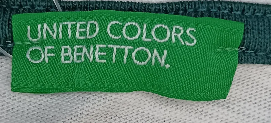United Colors of Benetton Kinderschirt weiß Gr. 3XL – Bild 3