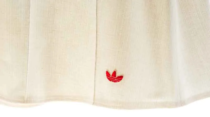 Vintage Adidas 70er Tennisrock von Radtke 46 – Bild 2