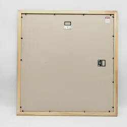 Leiner Blumen-Bild Wasserfarbe - 51x49cm Rahmen - Bild 4