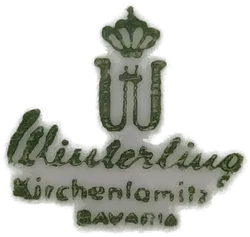 Winterling Kirchenlamitz Bavaria – ovaler Porzellanteller mit Blumenmotiv - Bild 2