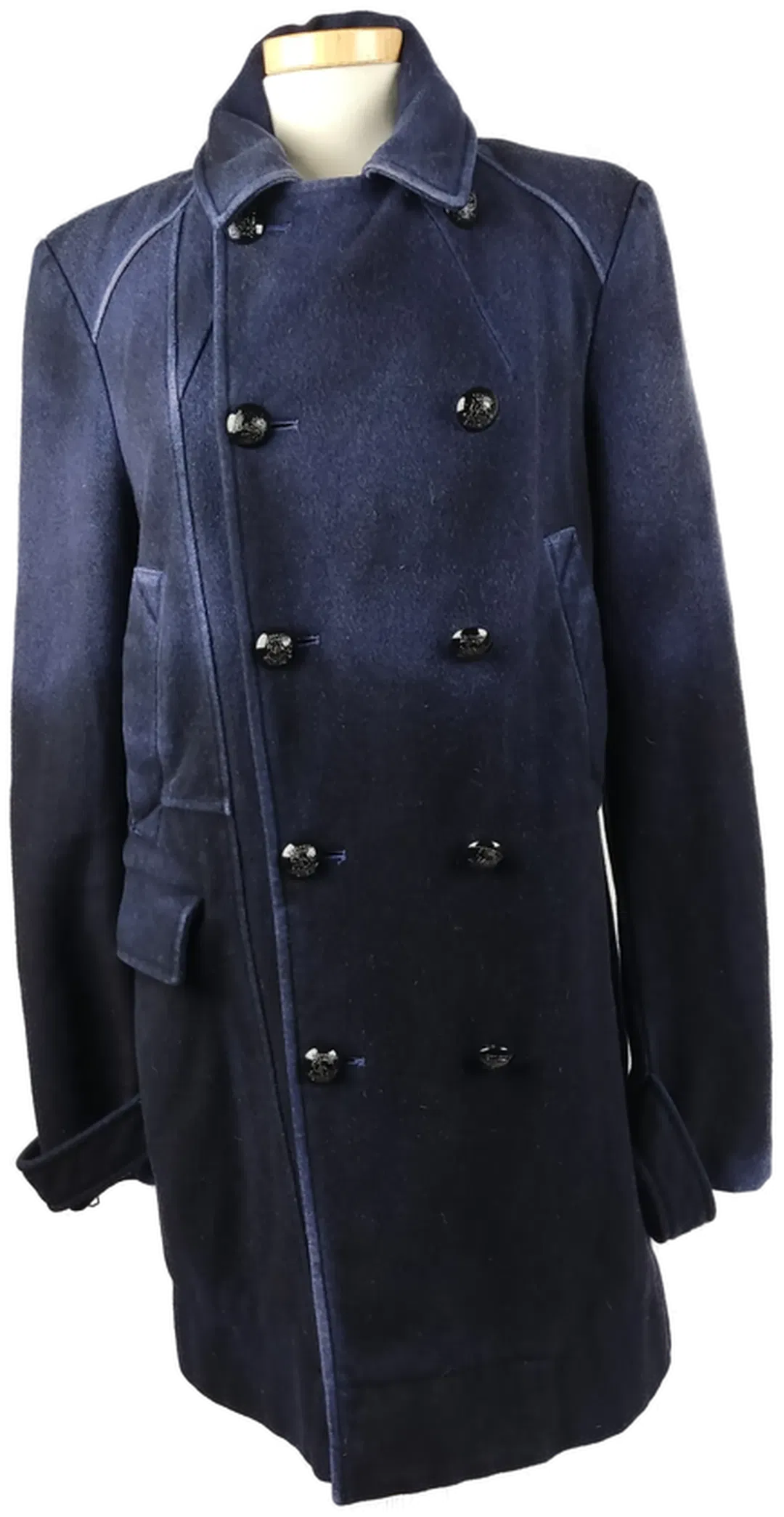 Diesel Damen Winterjacke Retrostyle dunkelblau - Schulterbreite ca. 40cm/ Size 8 - Bild 4