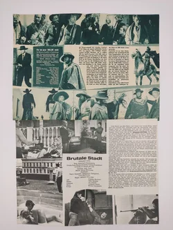 18x Vintage Filmprogramme Western - 1960er - Bild 6
