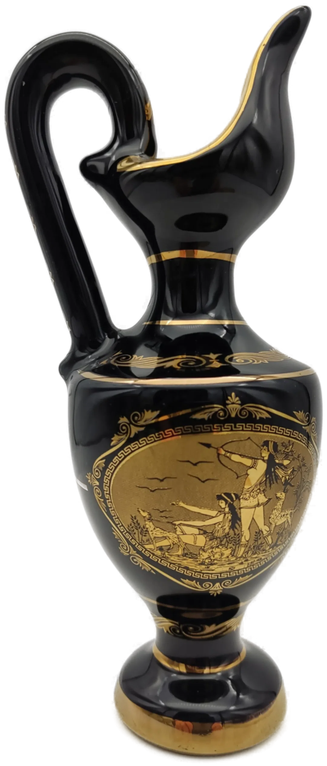 Kobaltblau Porzellanvase Sonstige 24K Gold | Griechische Schatz - Bild 4