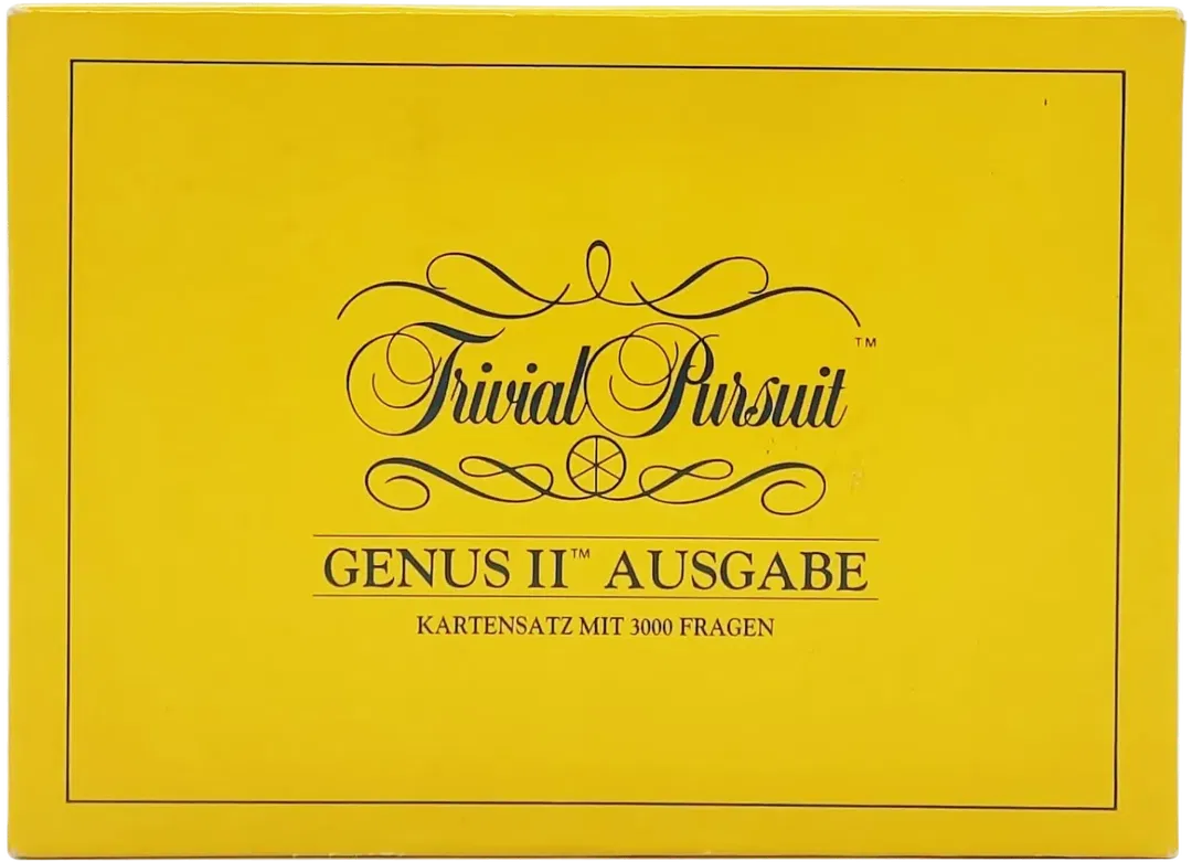 Trivial Pursuit Genus II Ausgabe Kartensatz mit 3000 Fragen Nr. 000644 (Zur Erweiterung eines Komplett-Sets) - Bild 4