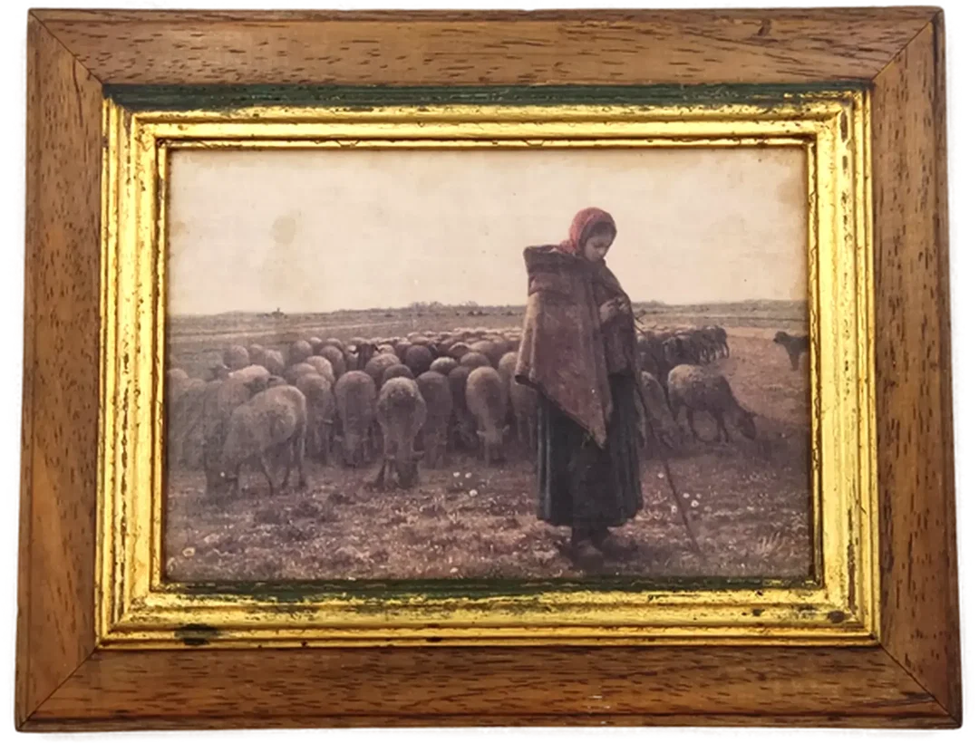 „Die Schafhirtin“ von Jean-François Millet - Bild 1