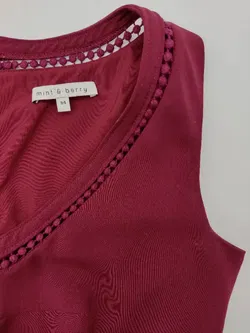 mint & berry Damen Kleid rot - Gr. XS - Bild 4