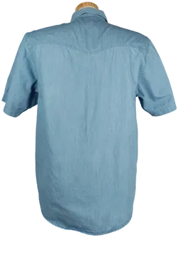 Burberry Herrenhemd kurzarm blau - S/46 - Bild 2