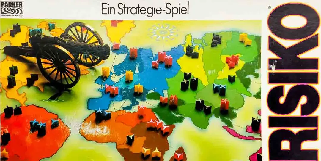 Parker Risiko -Das Strategie-Spiel Gesellschaftspiel/Brettspiel - Bild 1