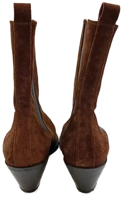 Massimo Dutti Damen Stiefel braun Gr. 37 – Vorschau 4
