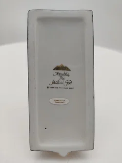 Anubis 'The jackal god' Porzellan & Zertifikat von Franklin Mint | Limitierte Rarität – Vorschau 11