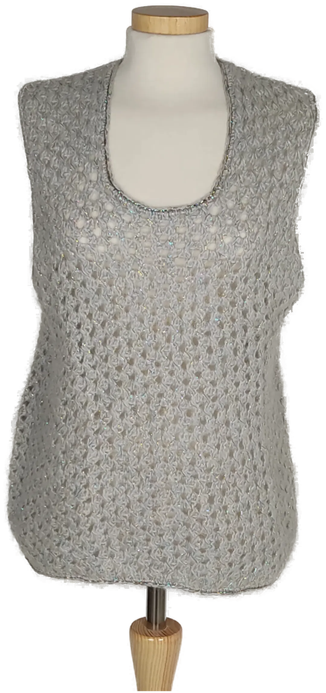 Damen Pullunder silber - M/38 - Bild 4