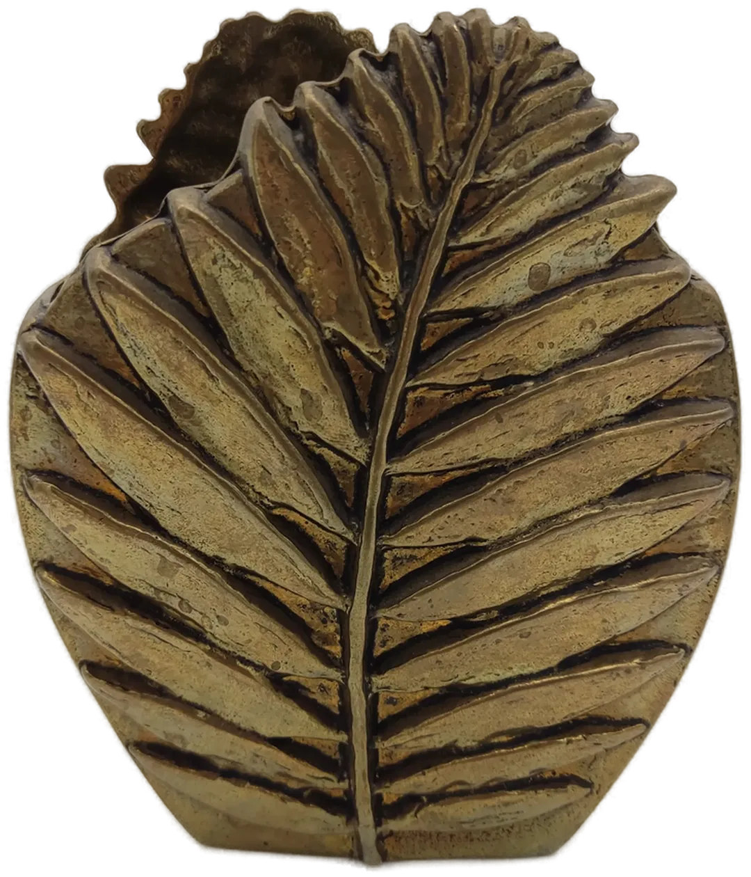 Vase mit Blattdekor - Bild 4