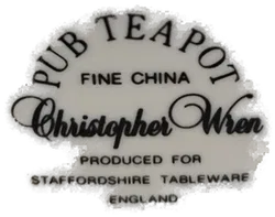 Christopher Wren - Pub Teapot 