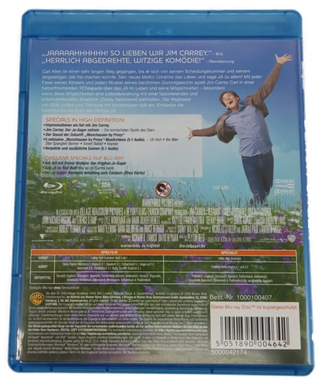 Blu-ray Disc "Der JA-Sager" mit Jim Carrey – Bild 2