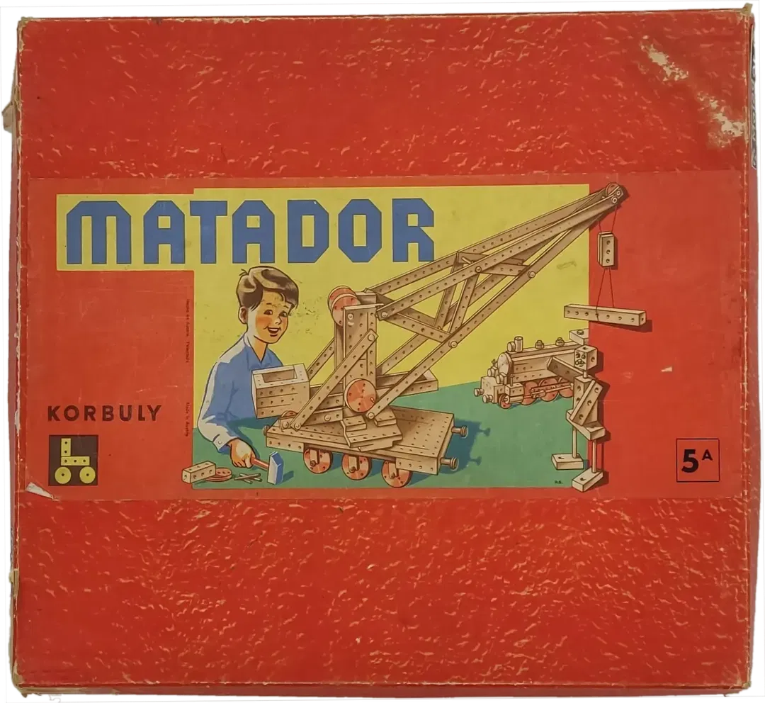MATADOR Korbulys Vintage Baukasten aus Holz 