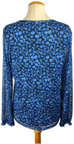 Bluse Sonstige Geblümt Gr. 40 | Jeans-Begleiter - Bild 3