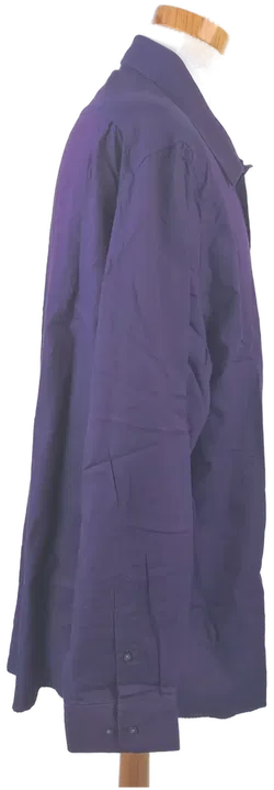 CANDA von C&A Herrenhemd, violett - Gr. XXL 45/46 - Bild 2