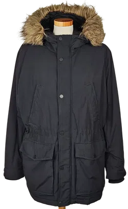H&M Herren Parka, marine - Gr. XL  - Bild 1