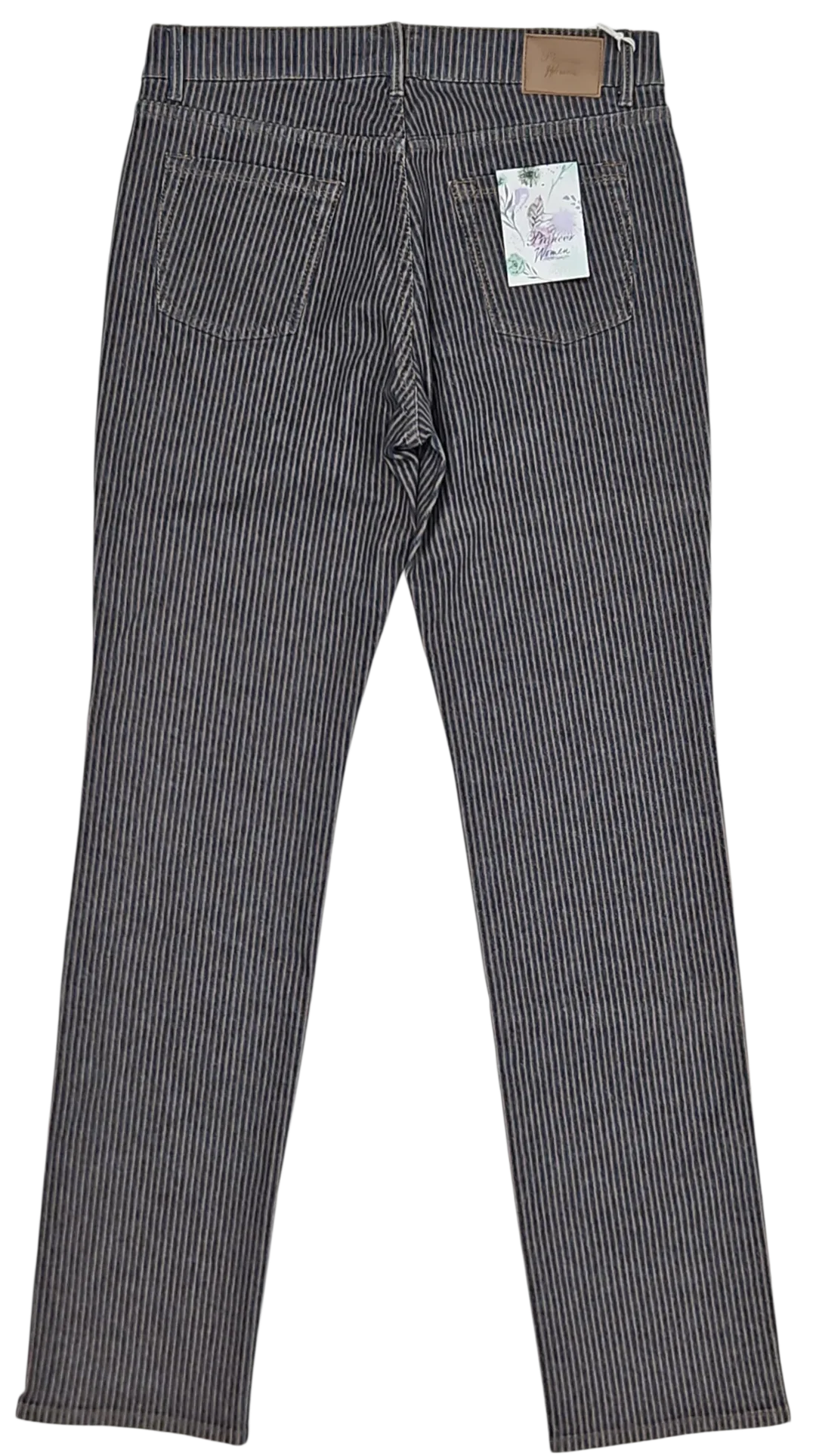 Pioneer Women Damen Hose, blau/braun - Gr. 38/32 – Bild 2