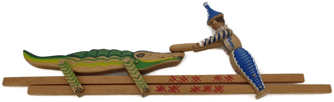 Holzspielzeug Kasperl und das Krokodil - Bild 4