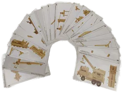 Matador Konvolut Holzspielzeug mit Bauanleitungen ca. 4,4 kg - Bild 5