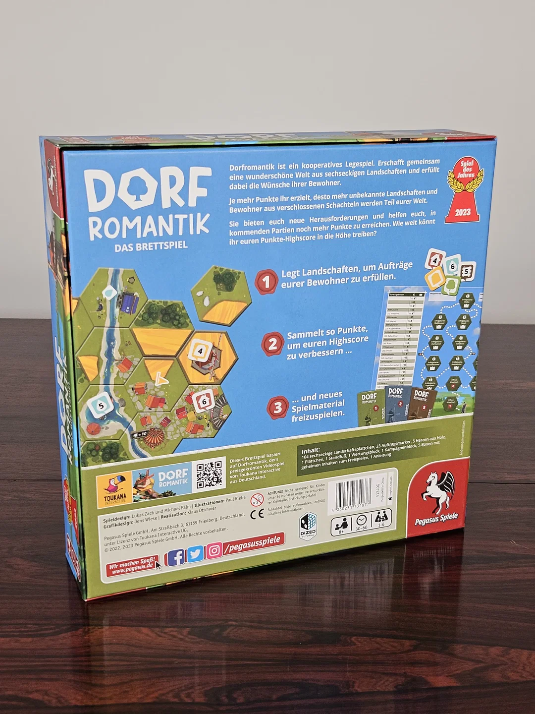 Dorf Romantik - Brettspiel - Pegasus Spiele  – Bild 2