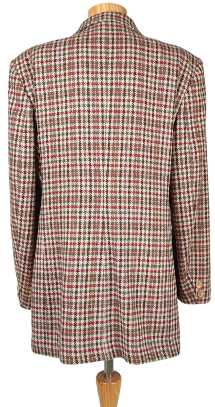Vintage Damen Blazer, braun - Gr. D L/40 – Bild 2