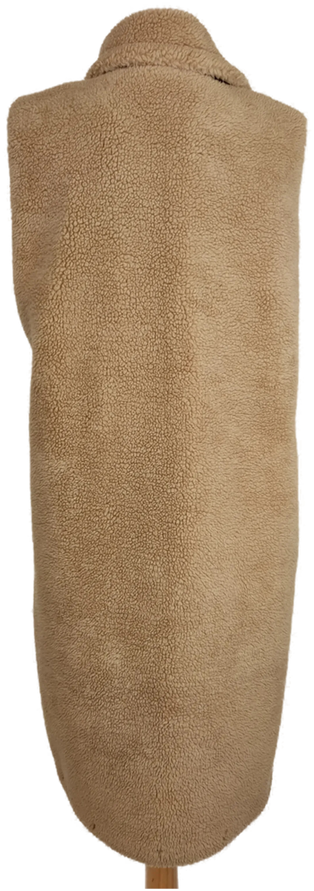 ONLY Damen Weste aus Teddyfell beige/braun - L/40 – Bild 2