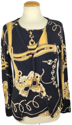 Damen Top Mit Weste Sonstige Viskose Herbst/Winter | Wohlfühl-Layer – Vorschau 2