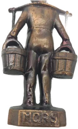 Set aus 3 Metallfiguren 