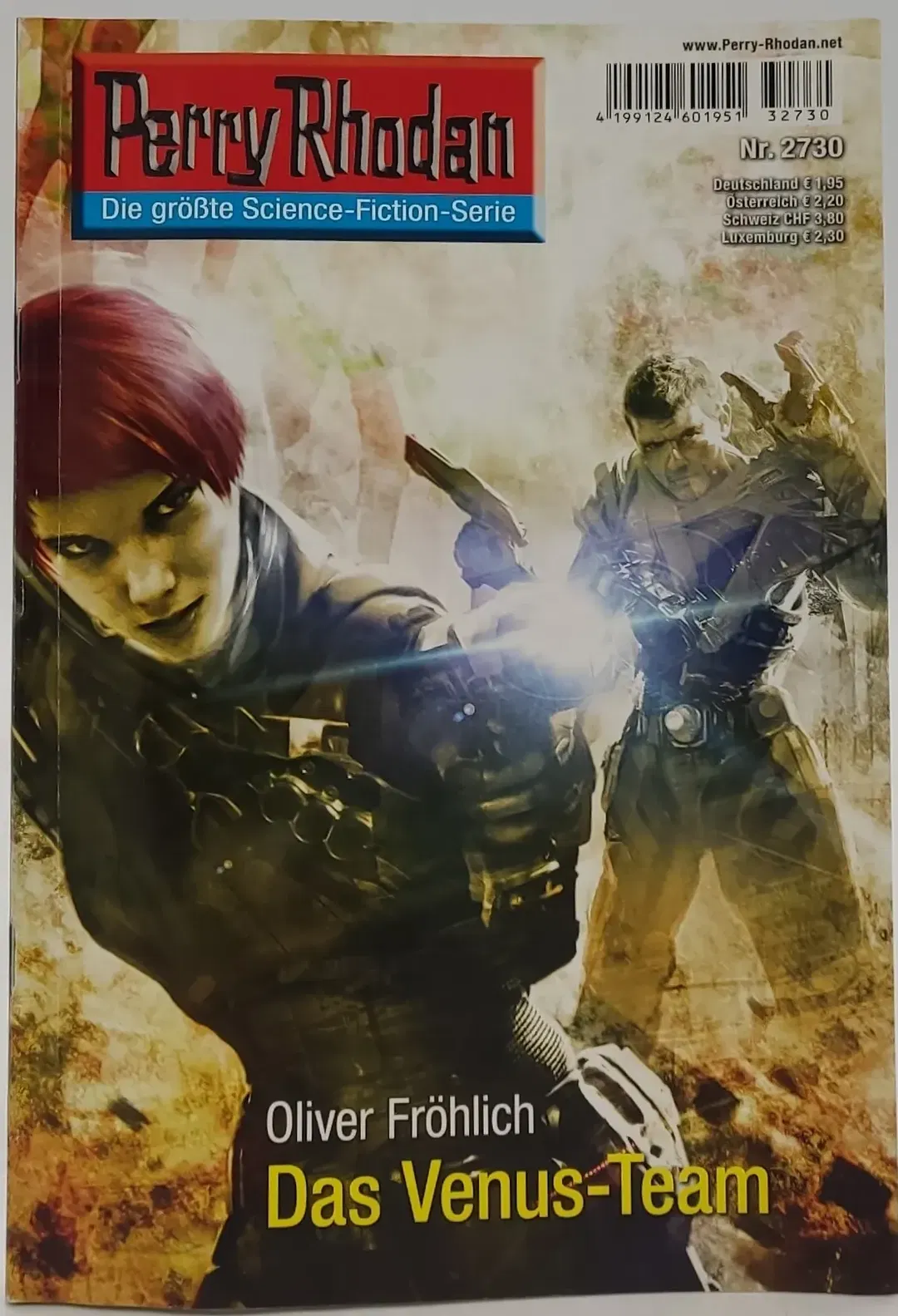 Romanheft Perry Rhodan Das Venus-Team Erstauflage Nr.2730 - Bild 2