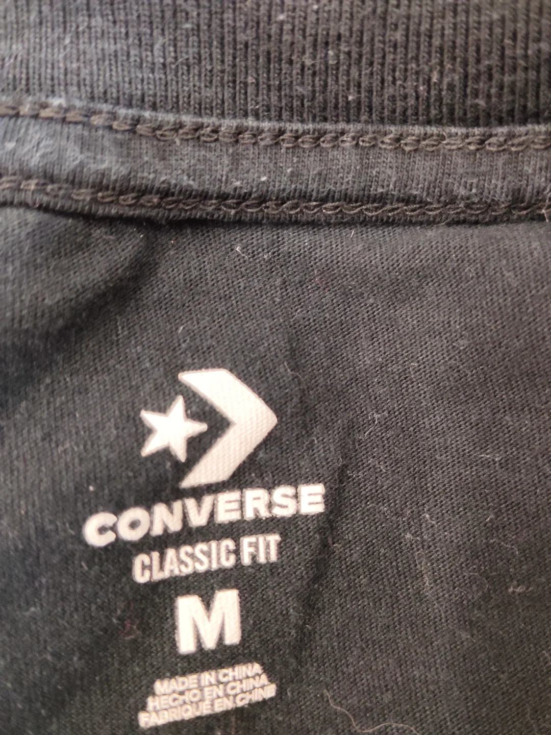 Damen T-Shirt Converse Gr. 38 | Second-Hand-Schatz – Bild 4