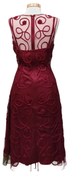Niente Damen Maxikleid rot Gr. 38 – Vorschau 2