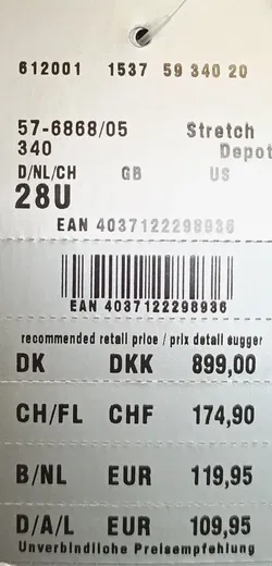 Eurex by Brax Herren Jeans dunkelgrau Gr. 28U - Bild 4