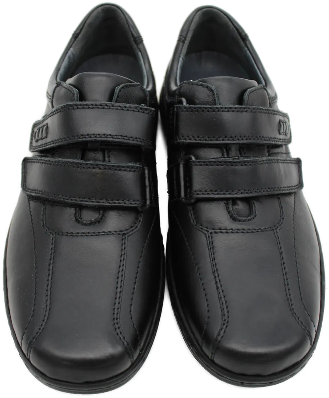Waldläufer Herrenschuhe – schwarz, Gr. 8½ (42,5), Klettverschluss, neuwertig - Bild 3