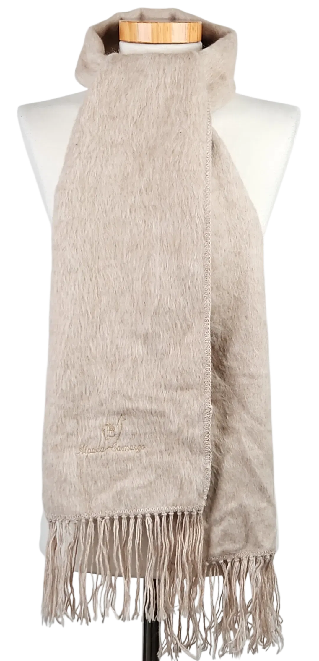 ALPACA CAMARGO - Damen Schal - beige - Bild 1
