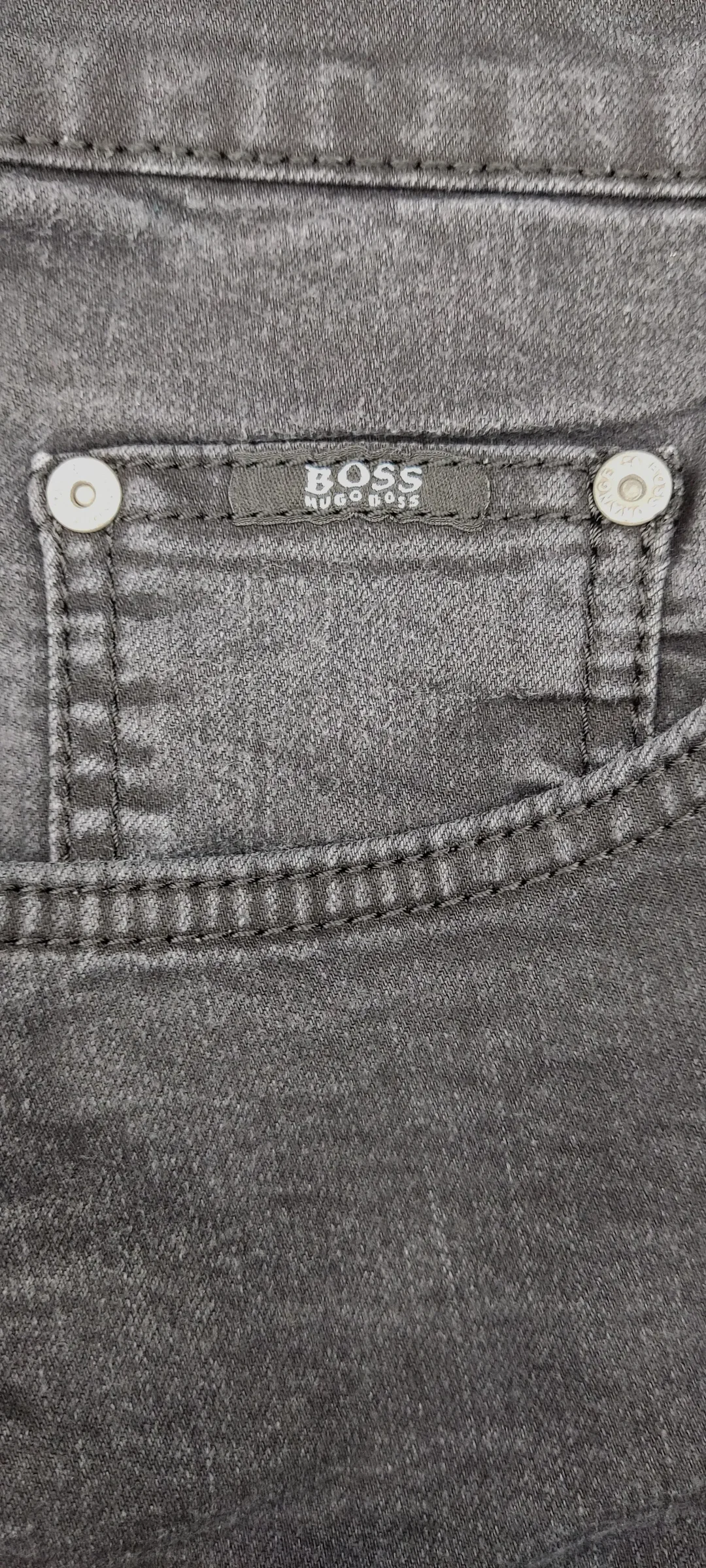 Boss Herren Jeans schwarz Gr. 40 – Bild 4