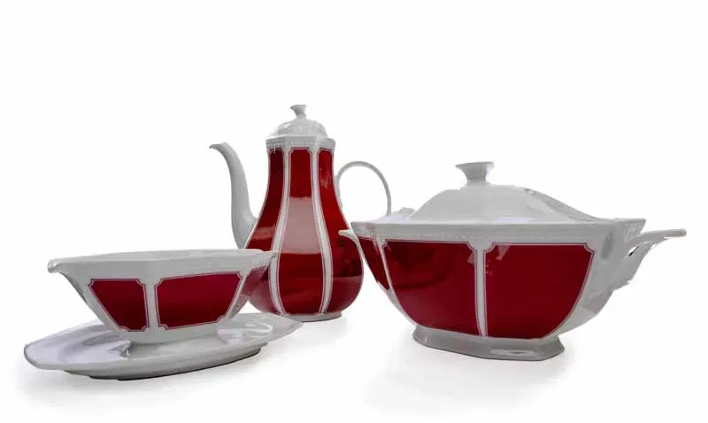 3 teiliges Porzellanset Schirnding Bavaria - Bild 1