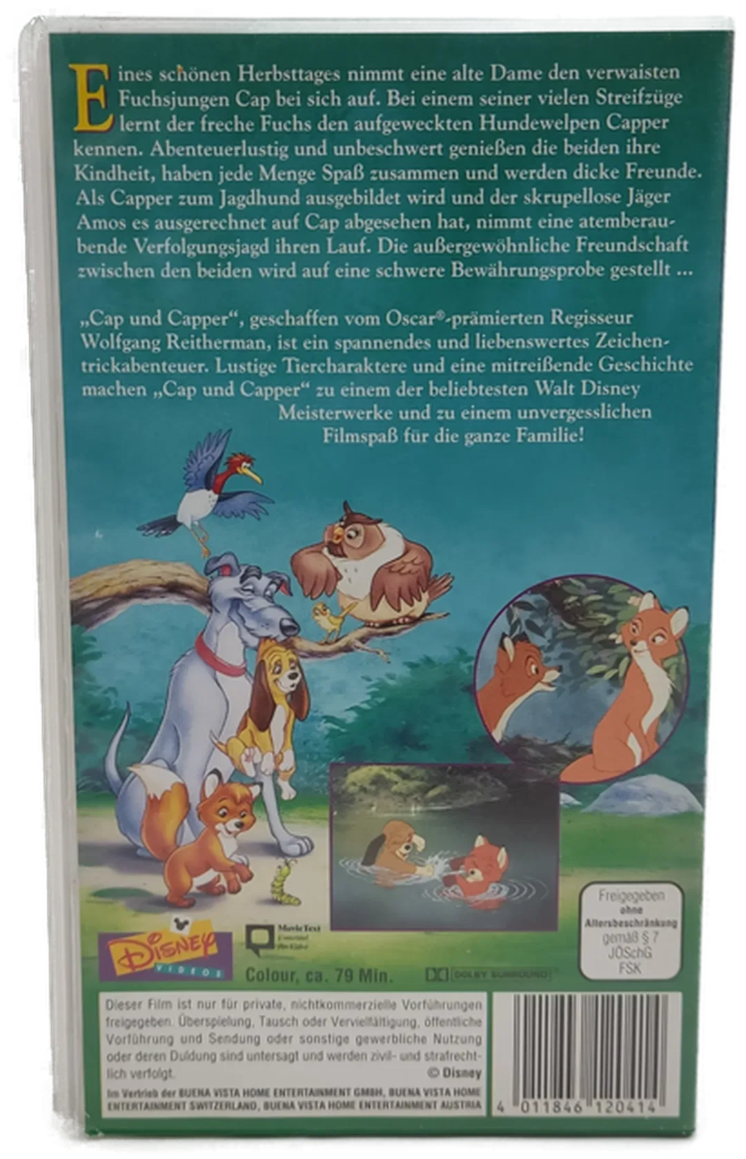 VHS "Walt Disney - Cap und Capper" – Bild 2
