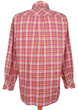 Tommy Hilfiger Herren Hemd, rot/gelb - Gr. L  - Bild 2