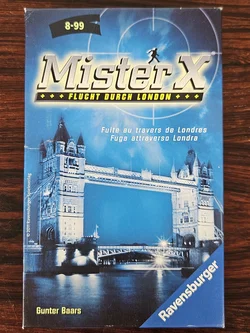 Mister X - Flucht durch London - Gesellschaftsspiel - Ravensburger - Bild 1