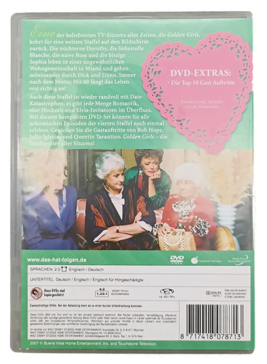 DVD "Golden Girls, Staffel 4" – Bild 2