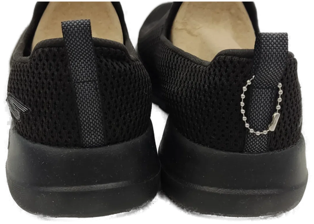 Sketchers Go Walk Goga Max Damenslipper/Damenschuh in schwarz, Größe 40 – Bild 4
