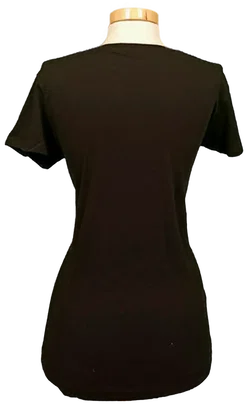FB Sister Damen Weihnachtsshirt schwarz gemustert Gr. M - Bild 2