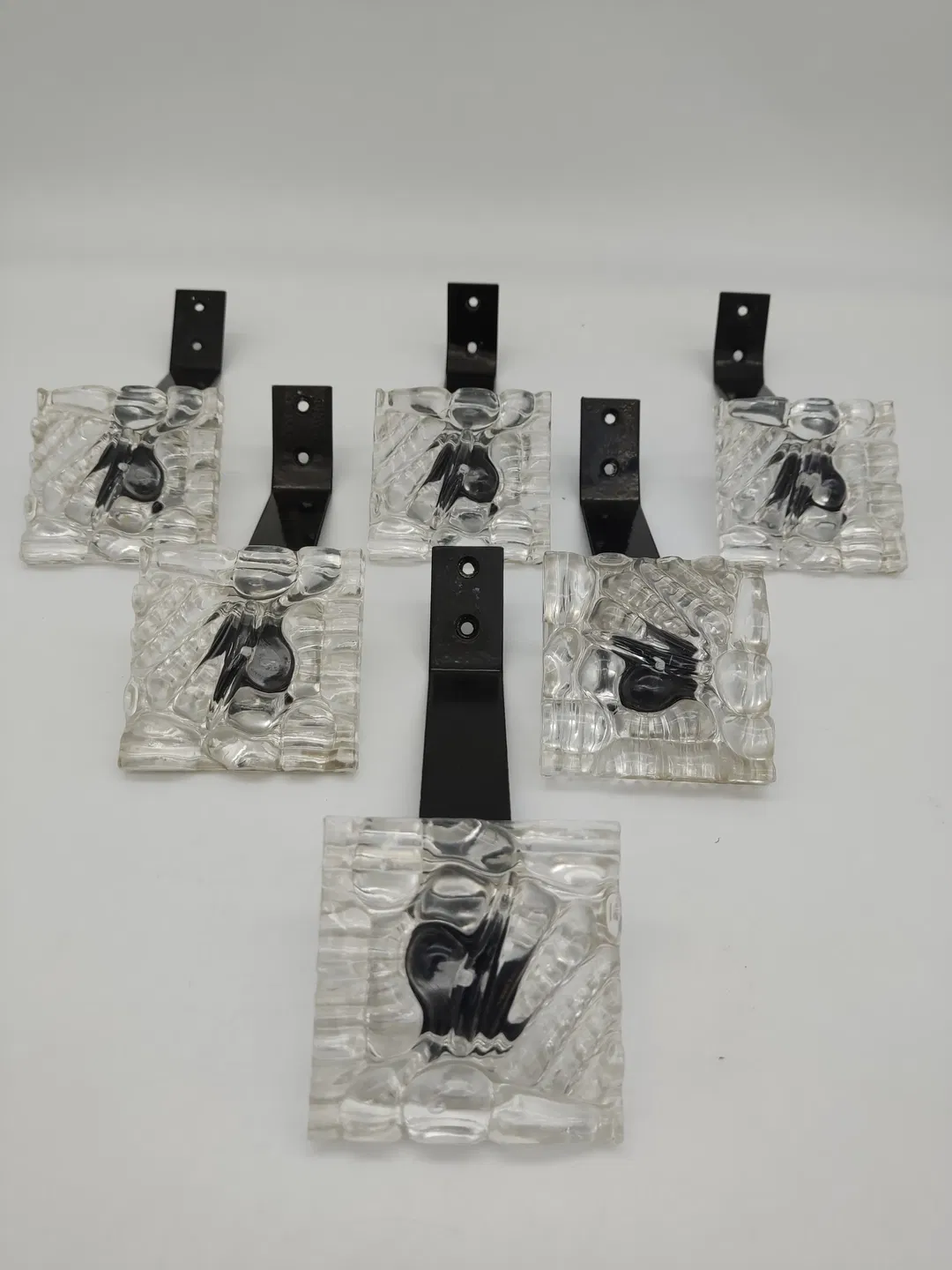 Mid-Century Garderobehaken - Set 6 Stück - Bild 1