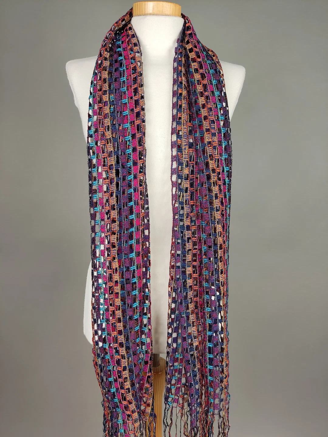 Missoni Damen Schal bunt - 180 x 50cm - Bild 4
